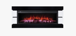 Портал Denver 52 NT белый с черным для электроочага Joker 52 Портал Denver 52 NT белый с черным для электроочага Joker 52