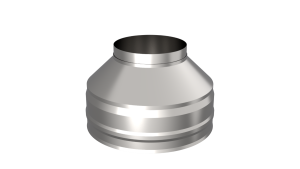 Оголовок d = 150/220 мм без зонта (Н+О)  (GS) Оголовок d = 150/220 мм без зонта (Н+О)  (GS)