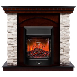 Портал Elford STD/EUG/24/25,5 HL AO античный дуб (AO-215) для электроочага стандартного /Eugene/24 *