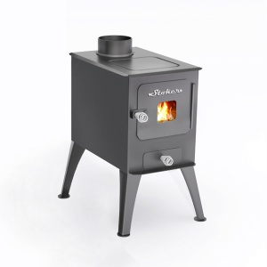 Печь отопительная STOKER САДОВАЯ 50С дверца со стеклом с варочной поверхностью (50 м.куб) Печь отопительная STOKER САДОВАЯ 50С дверца со стеклом с варочной поверхностью (50 м.куб)