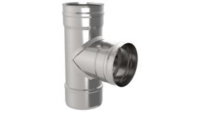 Тройник 90 градусов d = 180 мм (1 ММ)  (3)