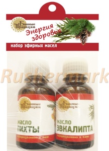 Набор масел 2*15 мл (пихта, эвкалипт) БТ