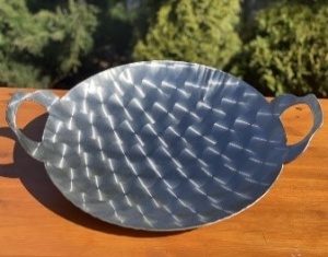 Сковорода САДЖ из нержавеющей стали без крышки с ручками d = 400 мм