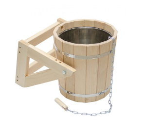 Душ русский (обливное устройство) УГЛОВОЕ 15 л с нержавеющей вставкой, КЕДР