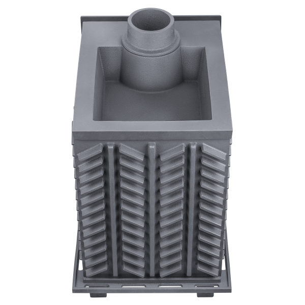 Печь-каменка чугунная GFS-ЗК 18С в сетке усиленная каменка (18 м.куб)