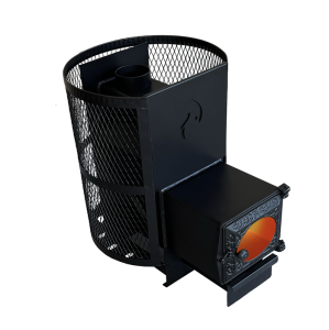 Печь-каменка ОПТИМА 15 ДТ-3С сетка d = 115 мм (6 - 16 м.куб.)