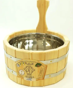 Шайка  3 л с нержавеющей вставкой КЕДР