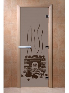 Дверь стеклянная БАНЬКА  ГРАФИТ МАТОВЫЙ 700 х 1900 мм 3 петли, стекло 8 мм, кор ОСИНА, магнит, DW Дверь стеклянная БАНЬКА  ГРАФИТ МАТОВЫЙ 700 х 1900 мм 3 петли, стекло 8 мм, кор ОСИНА, магнит, DW