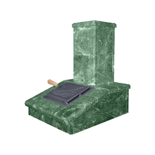 Облицовка на трубу для печей ГРОМ 40  ПРЕЗИДЕНТ ЗМЕЕВИК (150*540)  (2 яруса) под шибер Облицовка на трубу для печей ГРОМ 40  ПРЕЗИДЕНТ ЗМЕЕВИК (150*540)  (2 яруса) под шибер