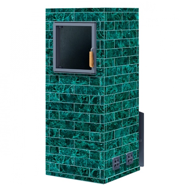 Облицовка для печей GFS ЗК 25М/П2 / 30М/П2 / ГРОМ 30П2  РУССКИЙ ПАР  КИРПИЧ ЗМЕЕВИК т/о СЛЕВА