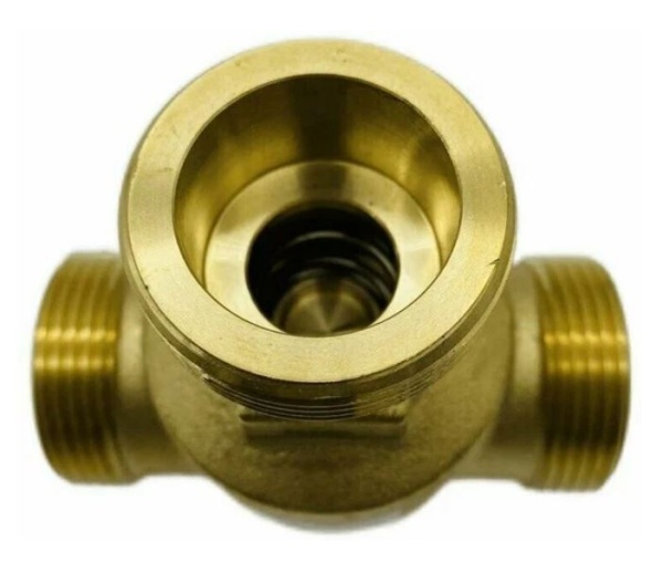 Клапан термостатический смесительный G 1 1/4 НР TIM (60°С)