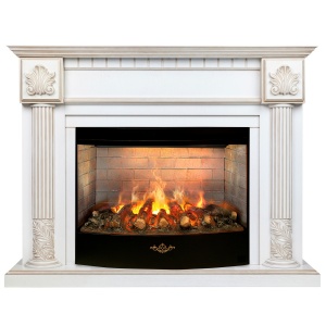 Портал IMPERIA 26/33 WT белый дуб (WT-F611)  для электроочага с 26/33 диагональю