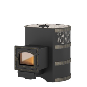 Печь-каменка ЛАВА 12 дверца ДТ-3 С (6 - 14 м.куб)