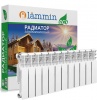 Радиатор алюминиевый  LAMMIN  ЕСО AL 350/80 - 12 секций