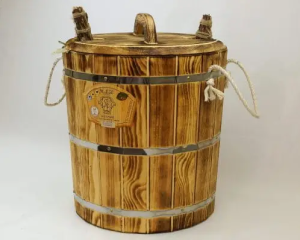 Запарник 14 л с пластиковой вставкой с крышкой, ТЕРМОКЕДР