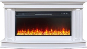 Портал Roma 42 белый для электроочага Vision 42 LED (RoyalFlame)