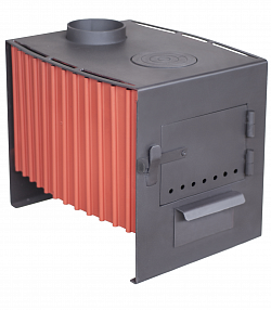 Печь отопительная КАДЕТ 1 d = 115 мм (50 м.куб.)