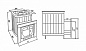 Печь-каменка КАМЕНКА  МИНИ сетка дверца ПАНОРАМА удлиненная топка (до 12 м.куб) 
