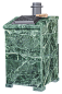 Печь-каменка чугунная ГЕФЕСТ 40М-ЗК (ПБ-02М-ЗК) дверца со стеклом усиленная каменка облицовка ПРЕЗИДЕНТ 1100/40 ЗМЕЕВИК (40 м.куб) В комплектацию входит: печь, короб, труба нижняя под шибер 150/500, дверца 450, облицовка 