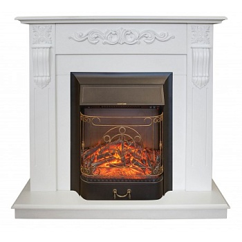 Портал Dominica STD/EUG WT белый дуб (WTM-F511) для электроочага стандартного/Eugene