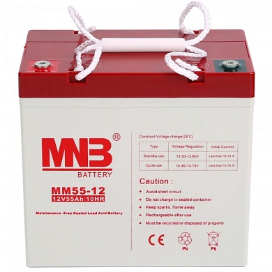 Аккумулятор MNB Battery MM 55-12 ( 12 V 55 А/ч) 